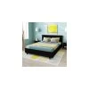 Marque Generique Lit ATLANTA 140x200 + 1 Sommier / Noir -Talamo Magasin 0351 16z 3 net z