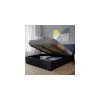 Marque Generique Lit Coffre BARCELONA 140x190 + 1 Sommier / Noir