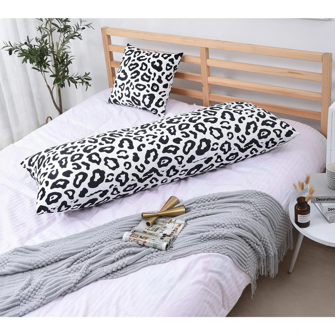 Marque Generique 1 Pc Taie D'oreiller De Corps Taie D'oreiller Imprimée Zèbre Pour Ad... 3 Marque Generique 1 Pc Taie D'oreiller De Corps Taie D'oreiller Imprimée Zèbre Pour Ad...