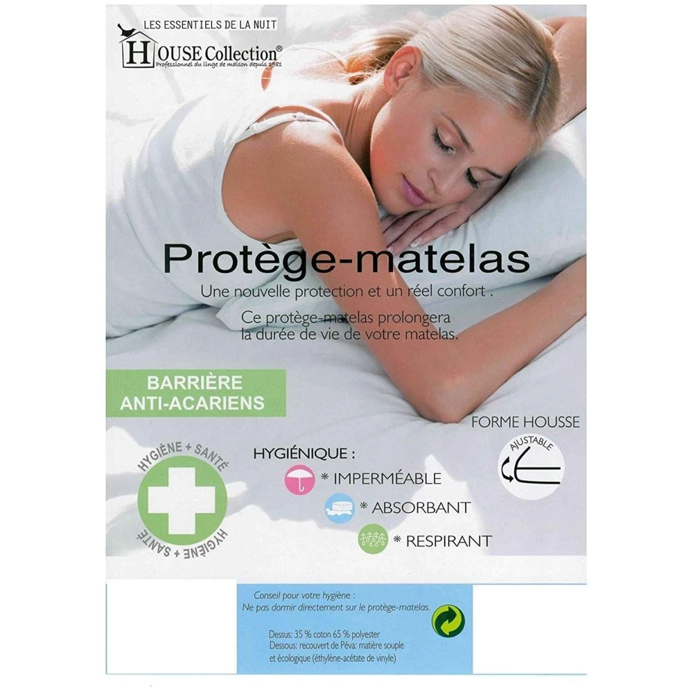 Provence Literie Matelas Mémoire De Forme 58 Kg/m3 + Alèse 90x200 X 19,5 Cm - Ferme +... 6 Provence Literie Matelas Mémoire De Forme 58 Kg/m3 + Alèse 90x200 X 19,5 Cm - Ferme +... – Image 4