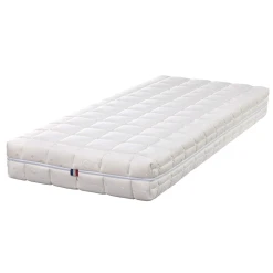 Provence Literie Matelas Face Hiver Latex 70 Kg/m3 + Alèse 90x190 X 25,5 Cm Ferme - No...