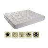 Provence Literie Lot De 2 Matelas Tissu Ignifugé Non Feu 80x200 X 20,5 Cm - Très Ferm...