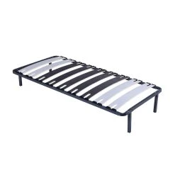 King Of Dreams Patrick - Solide Et Confortable Sommier Cadre A Lattes + Pieds 90x200 ...