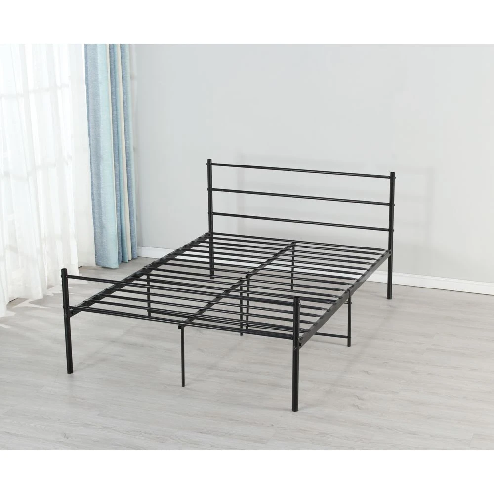 King Of Dreams Cadre De Lit Pour Matelas 90x190 Cm En Metal Moderne + Solide Sommier ... 3 King Of Dreams Cadre De Lit Pour Matelas 90x190 Cm En Metal Moderne + Solide Sommier ...