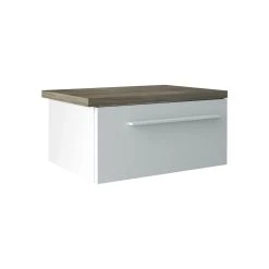 Tousmesmeubles Cadre + Tête De Lit 160*200 + Chevets Chêne Délavé/Blanc Mat - FLO... 9 Tousmesmeubles Cadre + Tête De Lit 160*200 + Chevets Chêne Délavé/Blanc Mat - FLO... -Talamo Magasin 49995 thickbox default