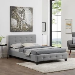 IDIMEX Lit Simple Pour Adulte JOLIEN Avec Sommier 120x190 Cm 1 Place Et Demi,... -Talamo Magasin 51203 1 n