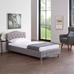 IDIMEX Lit Simple Pour Adulte Ou Enfant BIARRITZ 90x190 Cm 1 Place / 1 Person... -Talamo Magasin 51275 1