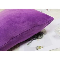 Marque Generique Housse De Coussin Décorative Velours Housse De Coussin Taie D'oreille... -Talamo Magasin 53037618 3 image