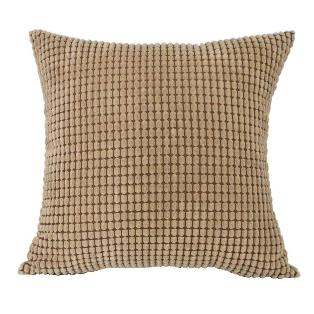 Marque Generique Taie D'oreiller Couleur Velours Côtelé Canapé Carré Housse De Cous... 3 Marque Generique Taie D'oreiller Couleur Velours Côtelé Canapé Carré Housse De Cous...