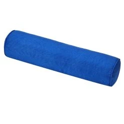 Marque Generique Oreiller De Soutien Lombaire Cylindrique En Lin De Coton De Couleur Un... -Talamo Magasin 53043000 4 image