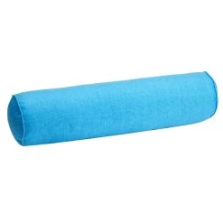 Marque Generique Oreiller De Soutien Lombaire Cylindrique En Lin De Coton De Couleur Un... -Talamo Magasin 53043001 2 image