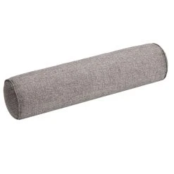 Marque Generique Oreiller De Soutien Lombaire Cylindrique En Lin De Coton De Couleur Gr... -Talamo Magasin 53043003 3 image