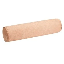 Marque Generique Oreiller De Soutien Lombaire Cylindrique En Lin De Coton De Couleur Un... -Talamo Magasin 53043009 2 image