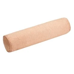 Marque Generique Oreiller De Soutien Lombaire Cylindrique En Lin De Coton De Couleur Un... -Talamo Magasin 53043009 3 image