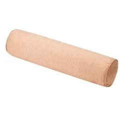 Marque Generique Oreiller De Soutien Lombaire Cylindrique En Lin De Coton De Couleur Un... -Talamo Magasin 53043009 4 image