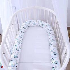 Marque Generique Oreiller De Literie En Coton Protecteur De Bébé De Lit De Bébé De ... -Talamo Magasin 53048917 12 image