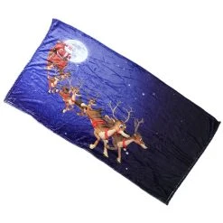 Marque Generique Couverture De Noël Double Molleton W / Xmas Impression Doux Chaud Can... 11 Marque Generique Couverture De Noël Double Molleton W / Xmas Impression Doux Chaud Can... -Talamo Magasin 64008264 5 image
