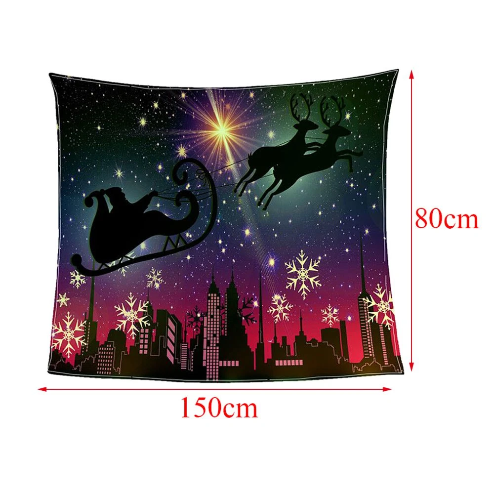 Marque Generique Couverture Polaire De Noël Et Rideau De Fenêtre Pour Le Cadeau De D?... 5 Marque Generique Couverture Polaire De Noël Et Rideau De Fenêtre Pour Le Cadeau De D?... – Image 3