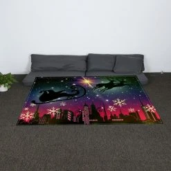 Marque Generique Couverture De Noël Double Molleton W / Xmas Impression Douce Chaude C... -Talamo Magasin 64008266 7 image