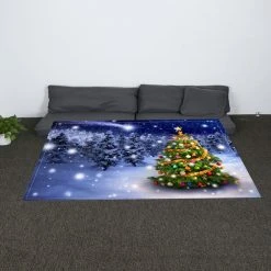 Marque Generique Couverture De Noël Double Molleton W / Xmas Impression Douce Chaude C... 11 Marque Generique Couverture De Noël Double Molleton W / Xmas Impression Douce Chaude C... -Talamo Magasin 64008272 10 image