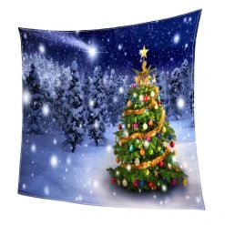 Marque Generique Couverture De Noël Double Molleton W / Xmas Impression Douce Chaude C... 9 Marque Generique Couverture De Noël Double Molleton W / Xmas Impression Douce Chaude C... -Talamo Magasin 64008272 3 image