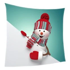 Marque Generique Couverture De Noël Double Polaire W / Xmas Impression Douce Chaude Ca... -Talamo Magasin 64008276 10 image