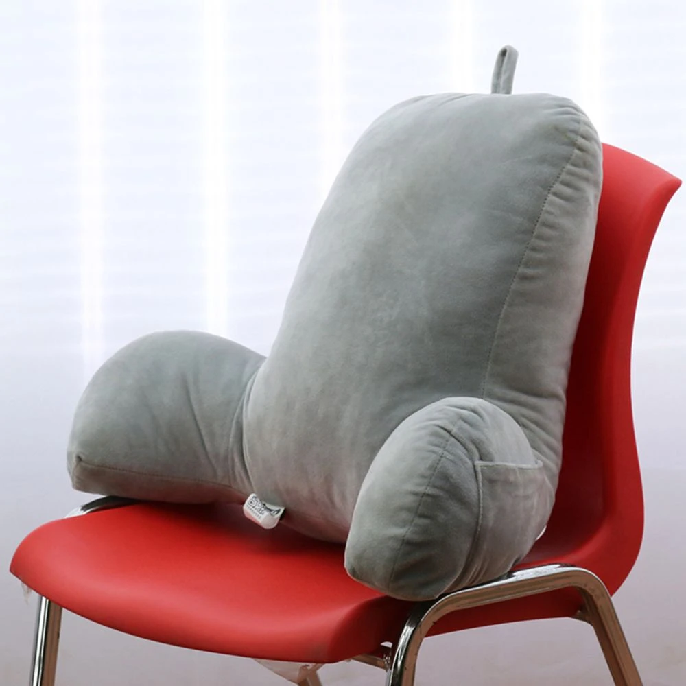 Marque Generique Grand Coussin De Lit Oreiller De Lecture En Coton Creux Avec Couvercle... 4 Marque Generique Grand Coussin De Lit Oreiller De Lecture En Coton Creux Avec Couvercle... – Image 2