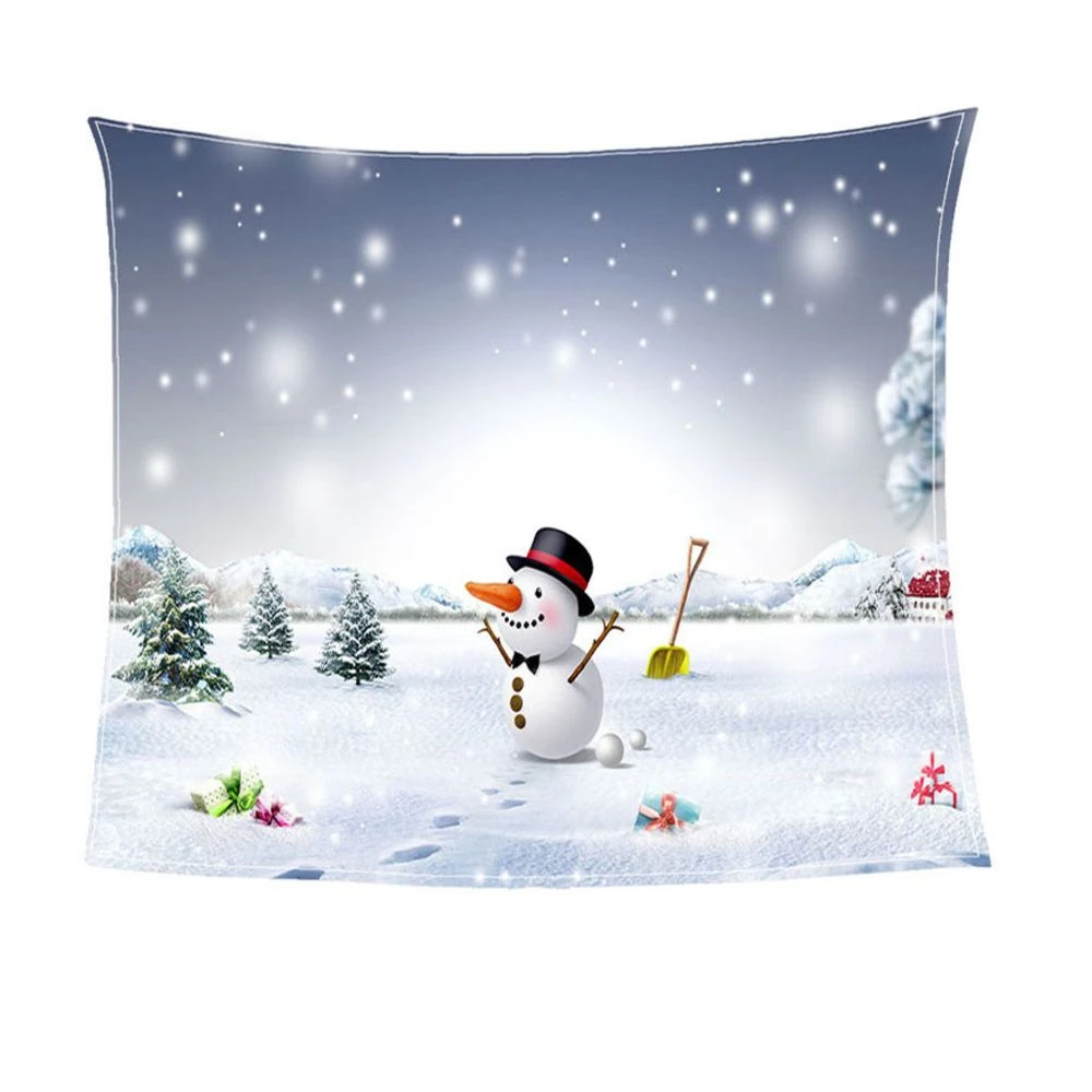 Marque Generique Impression Numérique Flanelle Couverture Lit Jet Jeter Snowman_1 130x... 7 Marque Generique Impression Numérique Flanelle Couverture Lit Jet Jeter Snowman_1 130x... – Image 5