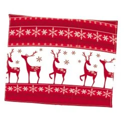 Marque Generique Impression Numérique Flanelle Couverture Lit Canapé Jeter Renne 150x... -Talamo Magasin 72005912 4 image 1