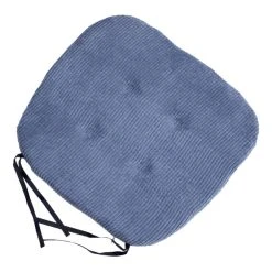 Marque Generique Coussins De Chaise Carrés En Coton Avec Attaches Coussins De Siège M... -Talamo Magasin 72013081 5 image