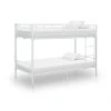 VidaXL Lit Superposé Blanc Métal 90x200 Cm 2 VidaXL Lit Superposé Blanc Métal 90x200 Cm -Talamo Magasin 8719883825434 a en hd 1