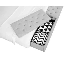 Fournier Decoration Boxy Lit Lin Gris Clair 140x190 Cm 2 Coffres De Rangement -Talamo Magasin boxy lit lin gris clair 140x190 cm 2 coffres de rangement 8552179 21742373 1140x1140