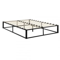 Cadre De Lit Double Kreta En Métal 180 X 200 Cm Noir [en.casa] -Talamo Magasin cadre de lit double kreta en metal 180 x 200 cm noir encasa 11399202 29787398 1140x1140