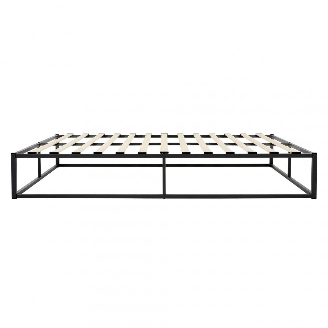 ECD GERMANY Cadre De Lit En Acier Sommier à Lattes Noir Moderne Chambre à Couche... 5 ECD GERMANY Cadre De Lit En Acier Sommier à Lattes Noir Moderne Chambre à Couche... – Image 3