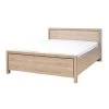 Tousmesmeubles Cadre + Tête De Lit 160*200 Cm Bois Clair - ANAELLE -Talamo Magasin cadre tete de lit 160200 cm bois clair anaelle 12259516 32616858 1140x1140