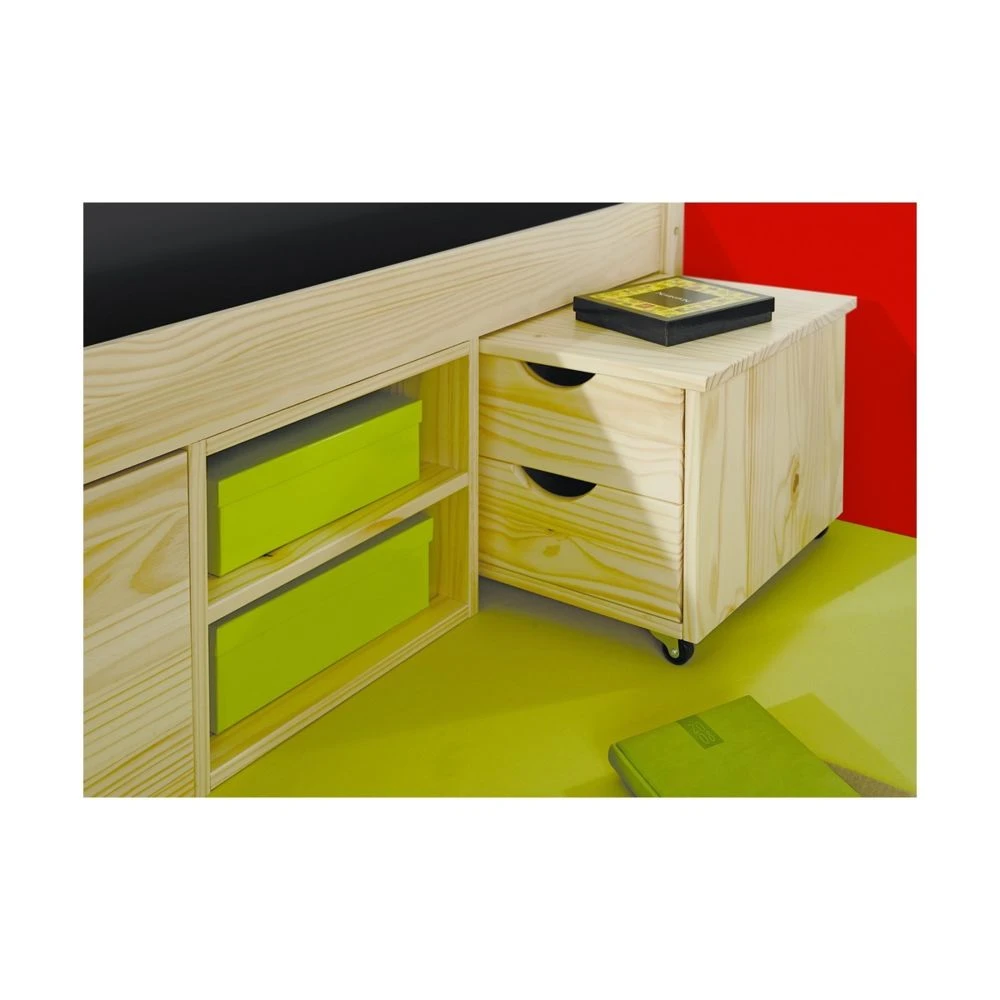 Altobuy Cali - Lit 180x200 Cm Multi-rangement 4 Altobuy Cali - Lit 180x200 Cm Multi-rangement – Image 2