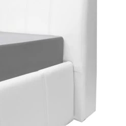 CSTORE CLOUD - Lit Adulte 140x190 Cm + Coffre De Rangement - Simili Blanc - S... -Talamo Magasin cloud lit adulte 140x190 cm coffre de rangement simili blanc sommier inclus 10676678 27806518 1140x1140