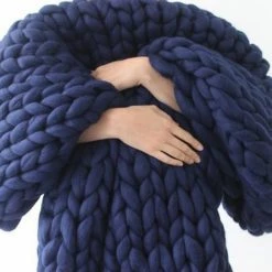 Marque Generique Couverture De Jet En Tricot Pour Canapé Lavable En Machine Bleu Fonc?... 8 Marque Generique Couverture De Jet En Tricot Pour Canapé Lavable En Machine Bleu Fonc?... -Talamo Magasin couverture de jet en tricot pour canape lavable en machine bleu fonce 8694635 22337133 1140x1140