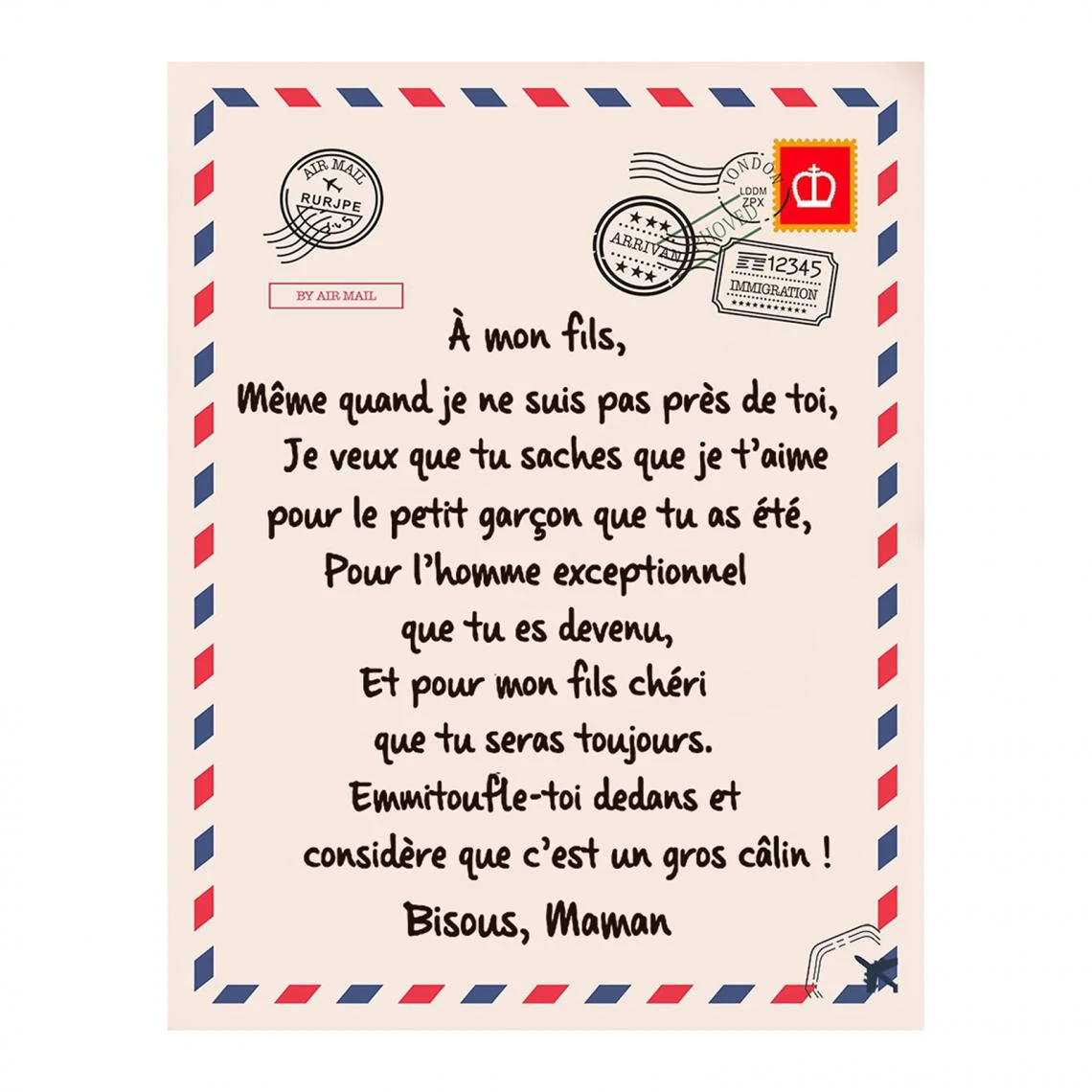 Marque Generique Couverture Lettre Imprimé Quilts Couvertures En Flanelle Cadeaux Styl... 4 Marque Generique Couverture Lettre Imprimé Quilts Couvertures En Flanelle Cadeaux Styl... – Image 2