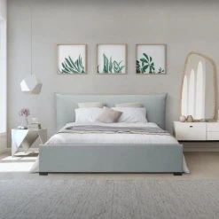 CSTORE CUSHION - Lit Coffre Adulte 160x200 Cm - Classique - Tissu Gris Clair ... 8 CSTORE CUSHION - Lit Coffre Adulte 160x200 Cm - Classique - Tissu Gris Clair ... -Talamo Magasin cushion lit coffre adulte 160x200 cm classique tissu gris clair sommier inclus 10636968 27676952 1140x1140