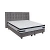 MES Ensemble Matelas 180x200 + Sommier + Tête De Lit Gris CONFORTLUXE -Talamo Magasin ensemble matelas 180x200 sommier tete de lit gris confortluxe 13487876 36913024 1140x1140