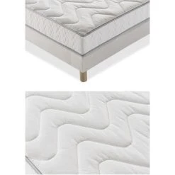 Finlandek Ensemble Matelas + Sommier 140 X 190 Cm - 5 Zones Et Mémoire De Forme... -Talamo Magasin ensemble matelas mousse memoire de forme sommier 140 x 190 confort ferme epaisseur 16 cm hypoallergenique finlandek un 8805003 22752441 1140x1140