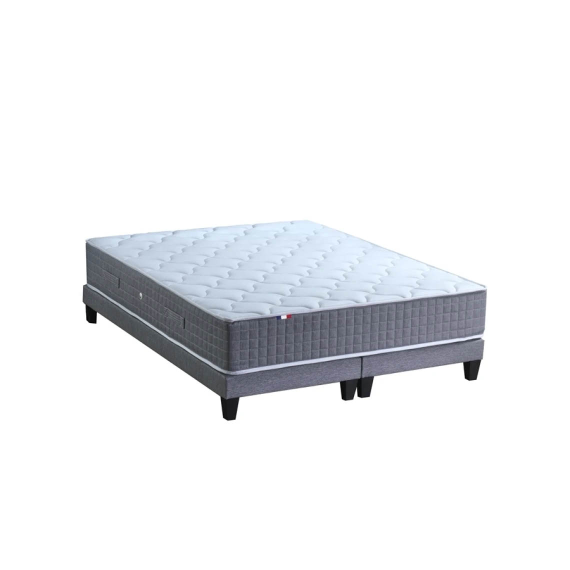 Idliterie Ensemble Matelas Ressort 7 Zones H.30cm + Sommier Fabriqué En France ... 4 Idliterie Ensemble Matelas Ressort 7 Zones H.30cm + Sommier Fabriqué En France ... – Image 2