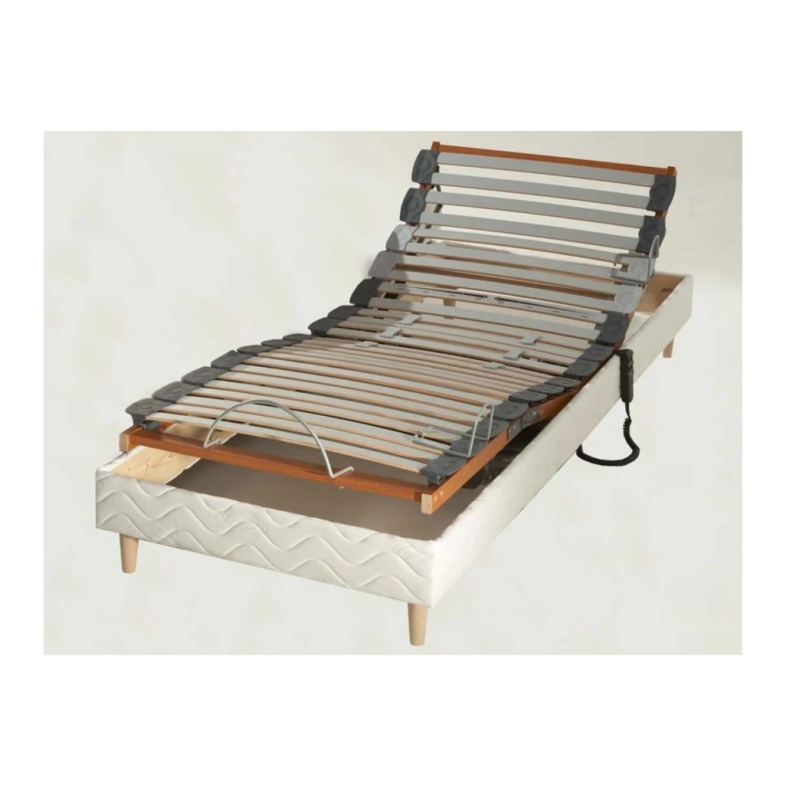 Idliterie Ensemble Relaxation 100% Latex 3 Zones 63kg/m3 + Sommier Avec Réglage... 3 Idliterie Ensemble Relaxation 100% Latex 3 Zones 63kg/m3 + Sommier Avec Réglage...
