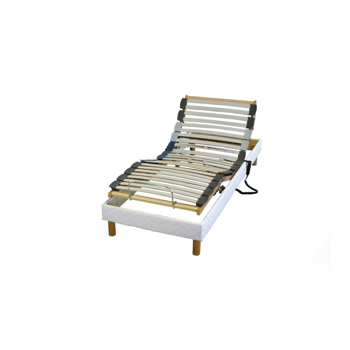 Idliterie Ensemble Relaxation 100% Latex 3 Zones 63kg/m3 + Sommier Avec Réglage... 4 Idliterie Ensemble Relaxation 100% Latex 3 Zones 63kg/m3 + Sommier Avec Réglage... – Image 2