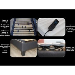Idliterie Ensemble Relaxation 100% Latex 5 Zones 73kg/m3 + Sommier Avec Réglage... 10 Idliterie Ensemble Relaxation 100% Latex 5 Zones 73kg/m3 + Sommier Avec Réglage... -Talamo Magasin ensemble relaxation 100 latex 5 zones 73kgm3 sommier ave 6426892 76792 1140x1140