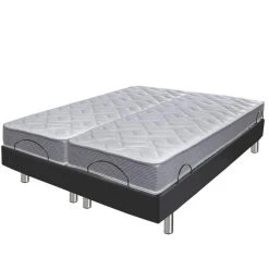 Ebac Ensemble Relaxation électrique Relax Ixia + Matelas Latex Storm - 3 Z...
