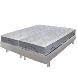 Ebac Ensemble Relaxation électrique Relax Ixia + Matelas Mousse Wave - 3 Z...