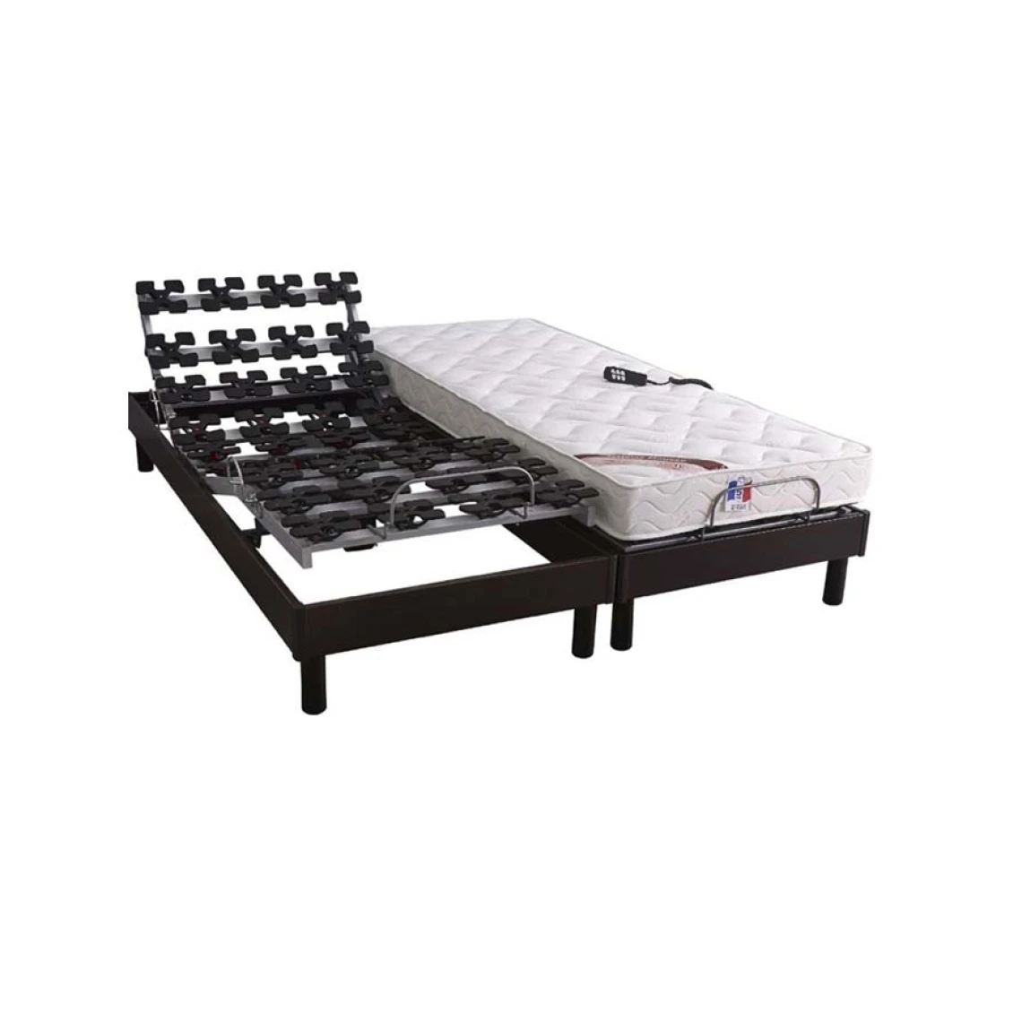 Idliterie Ensemble Relaxation Mémoire De Forme + Sommier Avec Zone Lombaire Fer... 4 Idliterie Ensemble Relaxation Mémoire De Forme + Sommier Avec Zone Lombaire Fer... – Image 2