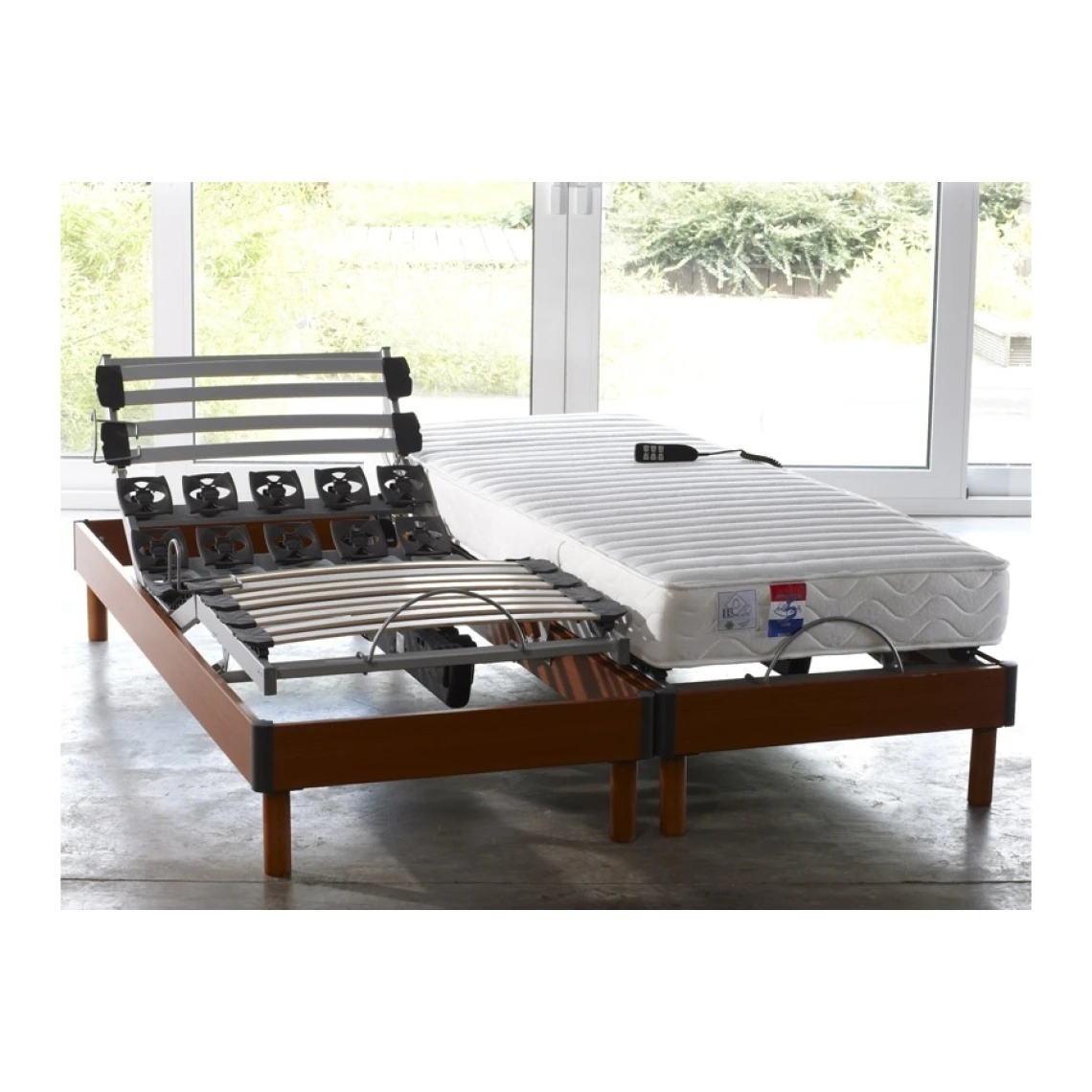Idliterie Ensemble Relaxation Mémoire De Forme + Sommier Latte & Plot Au Ni... 3 Idliterie Ensemble Relaxation Mémoire De Forme + Sommier Latte & Plot Au Ni...